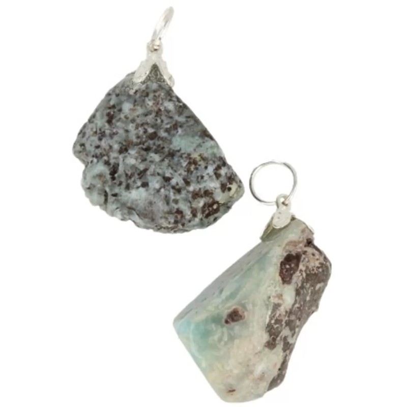 Larimar edelsteen hanger