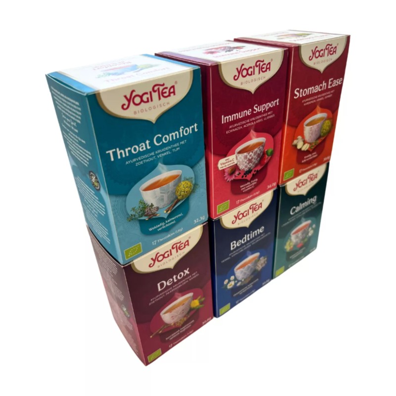 Yogi Tea First Aid Kit - 6 pakjes x17 theezakjes