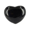 Obsidiaan zwart edelsteen hart 30-35 mm