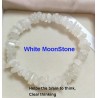 Stones for Health witte maansteen split armband / size 18cm