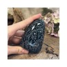 Obsidiaan sneeuwvlok sculptuur 6-8 cm