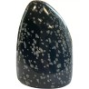 Obsidiaan sneeuwvlok sculptuur 6-8 cm