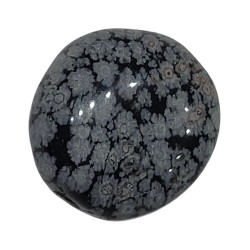 Obsidiaan sneeuwvlok trommelstenen 500 gr. (mt3)