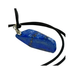 Lapis Lazuli stoere hanger aan koord