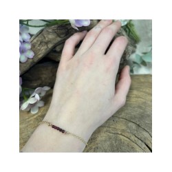 Granaat spring style armband