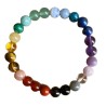 Stones for Health 7 Chakras edelstenen armband 8 mm kralen / 17 cm