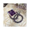 Amethist powerbead armband + kaart