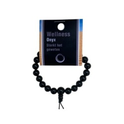 Onyx powerbead armband + kaart