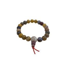 Mokaiet powerbead armband + kaart