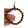 Tijgeroog powerbead armband + kaart