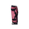 Om Namaste Sarong - 629 - Rode Bloem op Zwart