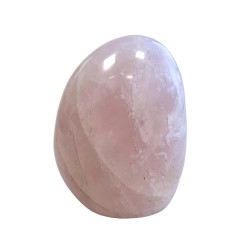 Roze kwarts edelsteen sculptuur 600-700 gram