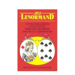 Jeu Lenormand, waarzegkaarten