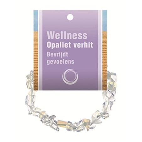 Opaliet splitarmband + kaart (synth)