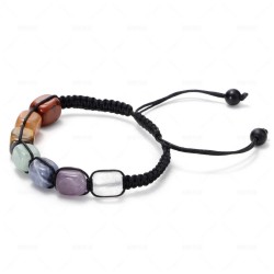 Stones for Health Chakra edelstenen armband verstelbaar