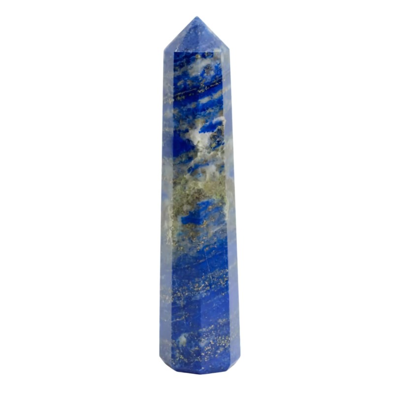 Stones For Health Lapis Lazuli Geslepen punt 103 gram / hoogte 9 cm