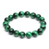 Stones For health Tijgeroog Groen 8 mm kralen / Size 18 CM