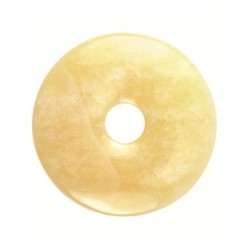 Calciet geel donut 30 mm