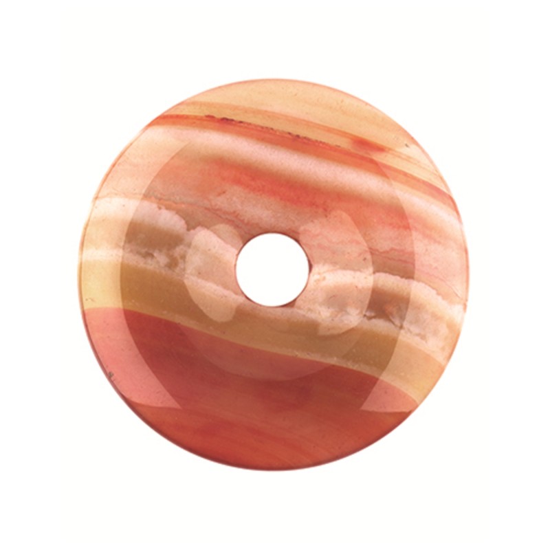 Carneool donut 40 mm