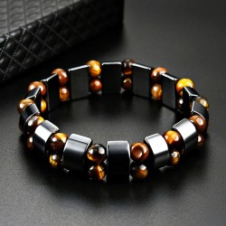 Stones for Health Tijgeroog Hematiet Armband