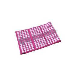 YogaStyles Spijkermat 3-Fold / Acupressuur mat roze