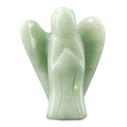 Engelen hanger 20 mm Jade Serpentijn