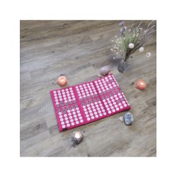 YogaStyles Spijkermat 3-Fold / Acupressuur mat roze