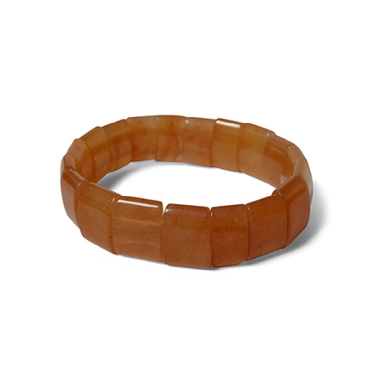 Aventurijn oranje fantasy armband plat