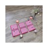 YogaStyles Spijkermat 3-Fold / Acupressuur mat roze