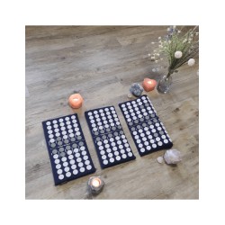 YogaStyles Spijkermat 3-Fold / Acupressuur mat donkerblauw