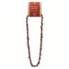 Jaspis rood splitketting + kaart