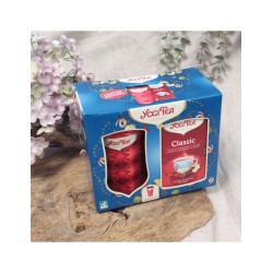 Yogi Tea Set Thermos Beker + 1 pakje Classic