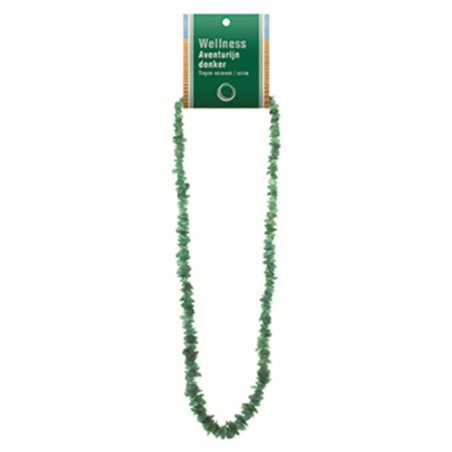 Aventurijn groen splitketting + kaart