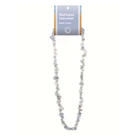 Chalcedoon splitketting + kaart