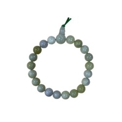 Jade Serpentijn powerbead armband