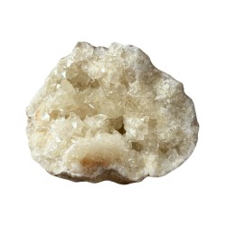 Bergkristal/Calciet geode...