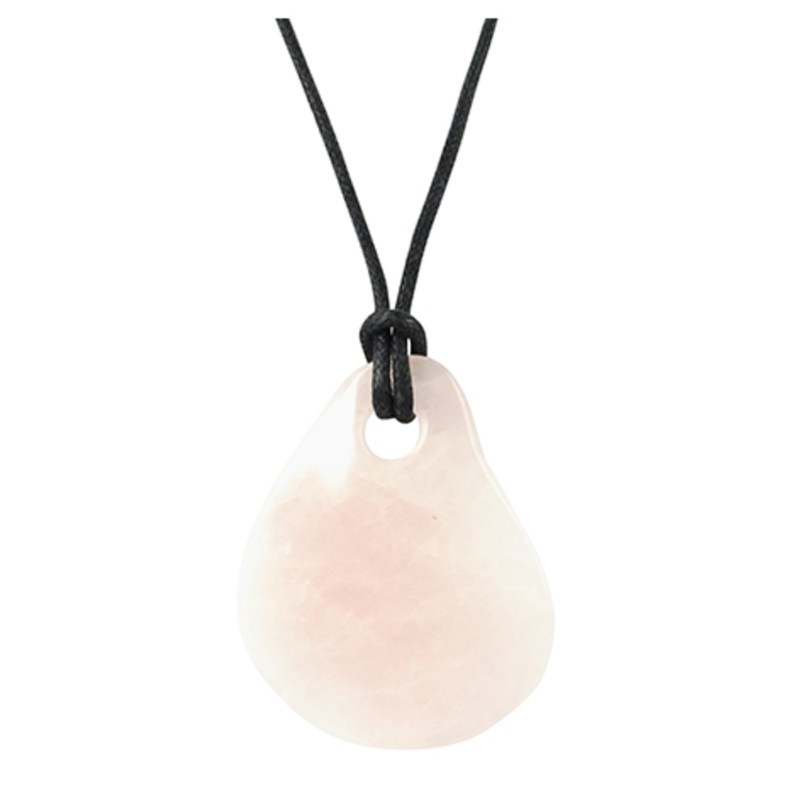 Quitarra Roze kwarts - ketting