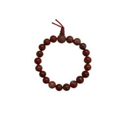 Jaspis rood powerbead armband