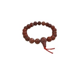 Jaspis rood powerbead armband