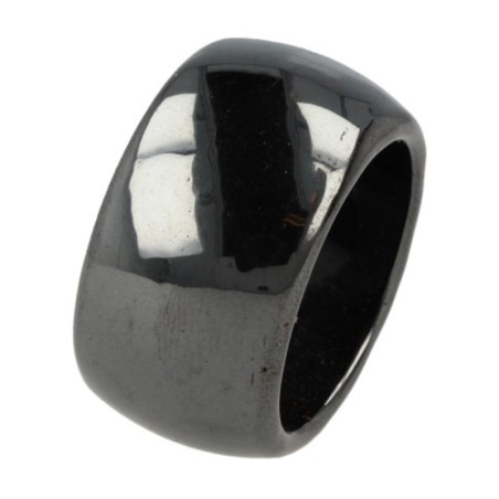 Hematiet magneet ring - 22