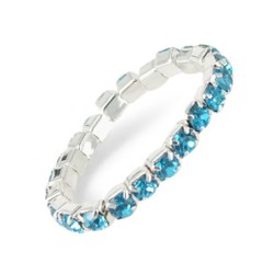 Stretch ring blauw