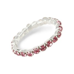 Stretch ring roze