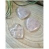 Roze kwarts edelsteen hart 25 mm