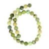 Noorse Jade 12 mm kralen streng (Lizardiet)