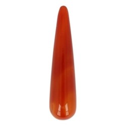 Carneool massage griffel 7,5 cm