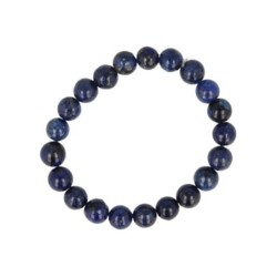 Lapis Lazuli kralenarmband 8 mm (bijgekleurd)