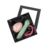 Yoni massage set Roze kwarts / Aventurijn groen