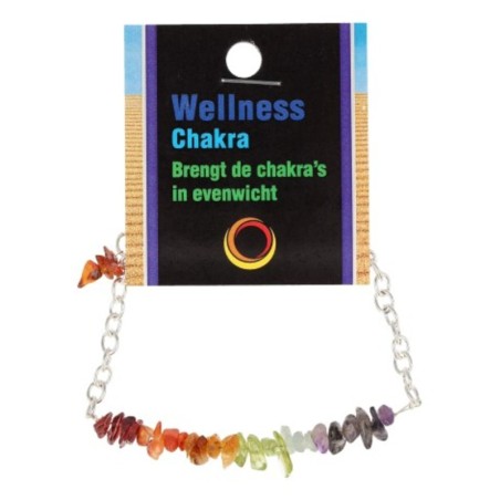 Chakra bar armband + kaart