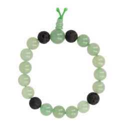 Aventurijn groen powerbead mannen armband