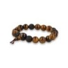 Tijgeroog powerbead mannen armband